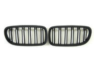 BMW 3-serie E90/E91 2005–2011 M-look niergrilles (voor E-90/91 2008-2011, mat zwart) foto 2