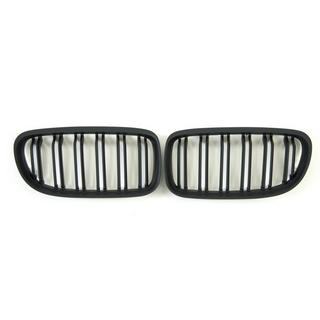 M-look niergrilles (voor E-90/91 2008-2011, mat zwart) BMW 3-serie E90/E91 2005–2011 foto 2