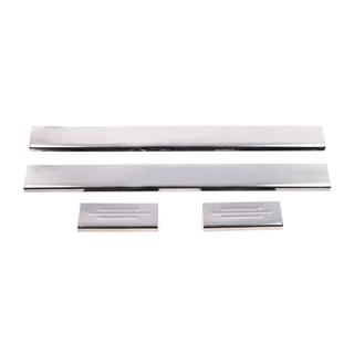 Carmos dorpellijsten (set 4 stuks, RVS) Toyota Yaris 2006–2011 foto 2