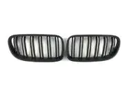 BMW 3-serie E92/E93 2006–2013 M-Look niergrilles (voor 2010-2013, mat zwart) foto 2
