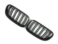 BMW 3-serie E92/E93 2006–2013 M-Look niergrilles (voor 2010-2013, mat zwart) foto 3
