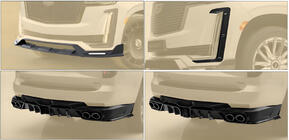 Cadillac Escalade 2020– Bodykit set MNSR Carbon foto 9