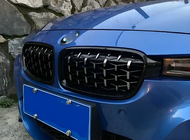 BMW 3 Serie F30/F31 2012–2019 Nierroosters Diamond Silver foto 1