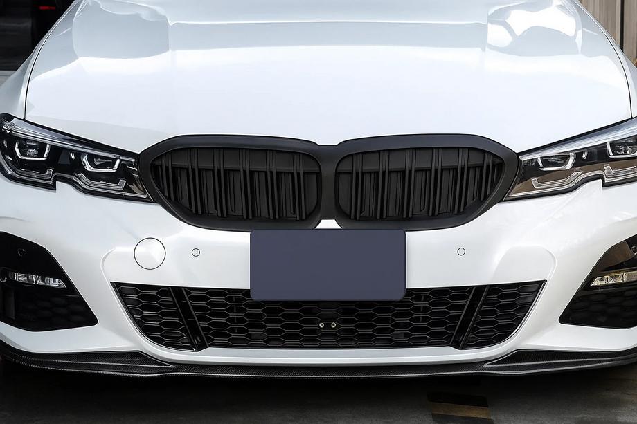BMW 3 Serie G20/G21 2018– Niergrille M-Look V2 (2018-2022, mat zwart) Image