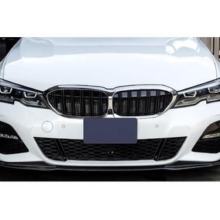 Niergrilles M-Look V2 (2018-2022, hoogglans zwart met chroomrand) BMW 3 Serie G20/G21 2018– foto 1