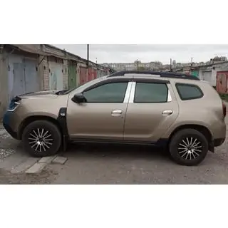 RVS deurstijl sierlijsten (6-delig) foto 1