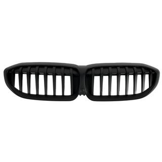 Niergrilles 1 Bar (2018-2022, mat zwart) BMW 3 Serie G20/G21 2018– foto 2