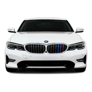 Niergrille 1 lamel (2018-2022, M-Color met chromen omlijsting) BMW 3 Serie G20/G21 2018– foto 1