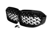 BMW 3 Serie G20/G21 2018– Niergrilles Diamond Black (2018-2022, zwarte omlijsting) foto 4