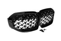 BMW 3 Serie G20/G21 2018– Niergrilles Diamond Black (2018-2022, zwarte omlijsting) foto 5