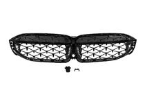 BMW 3 Serie G20/G21 2018– Niergrilles Diamond Black (2018-2022, zwarte omlijsting) foto 6