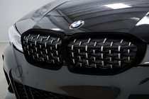 BMW 3 Serie G20/G21 2018– Diamond Silver nierengrilles (2018-2022, zwarte omlijsting) foto 1