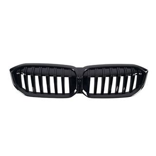 Niergrilles 1 Bar (2022+, glanzend zwart) BMW 3 Serie G20/G21 2018– foto 2