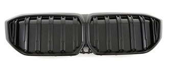 BMW 3 Serie G20/G21 2018– M-Look niergrilles (voor G28 2022+, glanzend zwart) foto 2