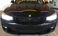 BMW 3-serie F34 2013–2020 M-Look nierroosters (glanzend zwart) foto 3