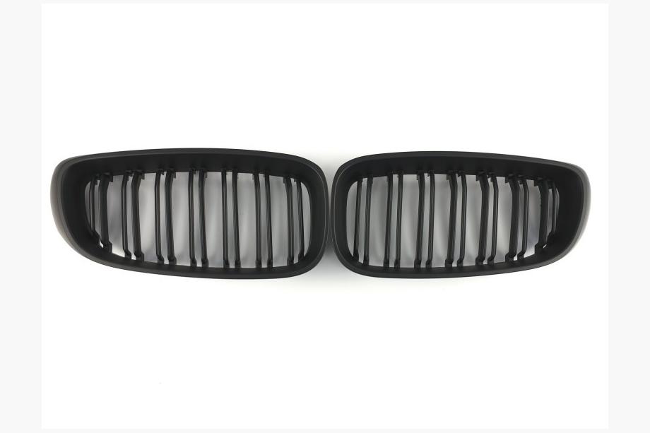 BMW 3-serie F34 2013–2020 M-Look nierroosters (mat zwart) Foto 2