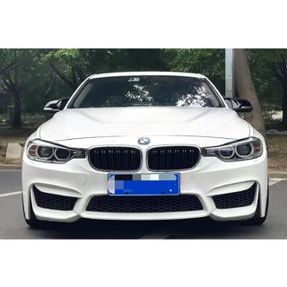 M-Look nierroosters (hoogglans zwart met chroomrand) BMW 4 Serie F32/F33/F36 2012–2020 foto 1