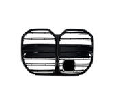 BMW 4-serie G22/23/26 2020– M-Look niergrilles (voor G26, hoogglans zwart) foto 2