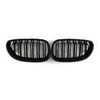 BMW 5 Serie E60/E61 2003–2010 M-Look nierroosters (mat zwart) foto 2