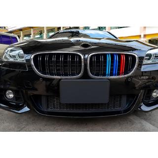 Nierenroosters M-Look (M-Color met chromen rand) BMW 5 Serie F10/F11 2010–2016 foto 1
