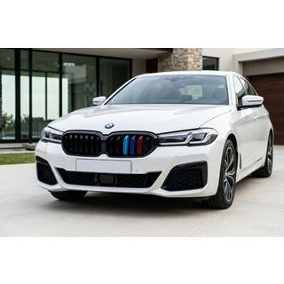 Niergrilles M-Look V1 (2021+, M-Color) BMW 5 Serie G30/G31 2017–2023 foto 1