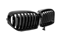 BMW 5 Serie G30/G31 2017–2023 Niergrilles 1 Bar (2021+, hoogglans zwart) foto 8