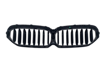 BMW 5 Serie G30/G31 2017–2023 Nierengrille 1 Bar (2021+, mat zwart) foto 3
