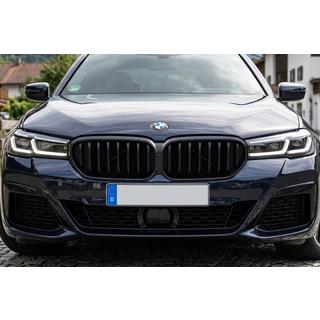 Nierengrille 1 Bar (2021+, mat zwart) BMW 5 Serie G30/G31 2017–2023 foto 1