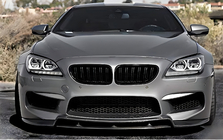 BMW 6-serie F12/F13/F06 2011–2018 Niergrilles M-Look (hoogglans zwart) foto 1