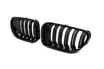 BMW 6-serie F12/F13/F06 2011–2018 Niergrilles M-Look (hoogglans zwart) foto 3