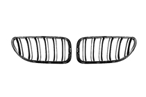 BMW 6-serie F12/F13/F06 2011–2018 Niergrilles M-Look (hoogglans zwart) foto 5