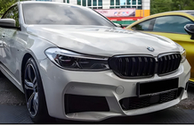 BMW 6-serie G32 2017– Niergrillen M-Look (2017-2020, hoogglans zwart) foto 1