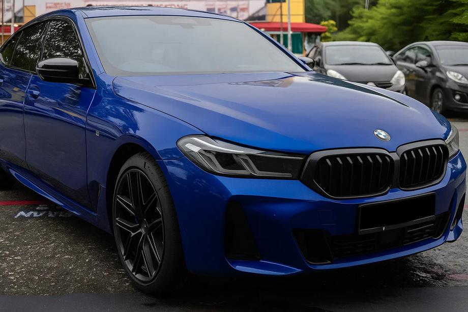 BMW 6-serie G32 2017– M-Look niergrillen (2020-2023, mat zwart) Image