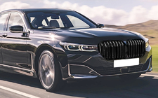 BMW 7 Serie G11/G12 2015–2022 Nierengrille 1 Bar (2019-2022, hoogglans zwart) foto 2