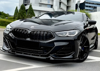 BMW 8-serie G14/G15/G16 2018– M-Look niergrille (2018-2022, hoogglans zwart) foto 3