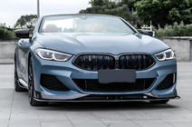 BMW 8-serie G14/G15/G16 2018– M-Look nierroosters (2023+, hoogglans zwart) foto 1