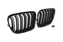 BMW X1 E84 2009–2015 Niergrilles M-Look (hoogglans zwart) foto 4