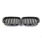 BMW X1 E84 2009–2015 M-Look nierroosters (hoogglans zwart met chroomrand) foto 4