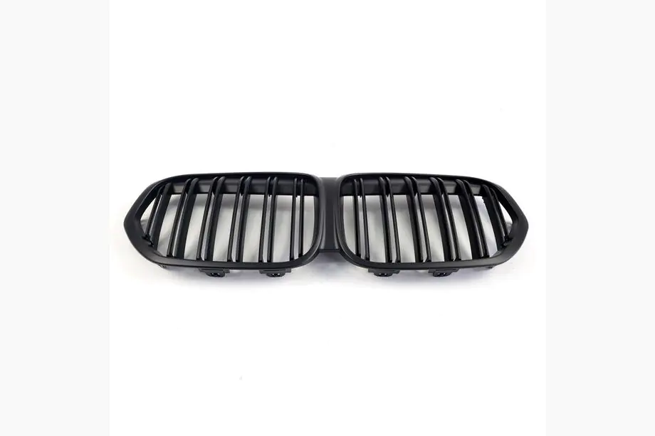 BMW X1 F48 2015–2022 M-Look nierengrilles (2020-2022, mat zwart) Foto 4