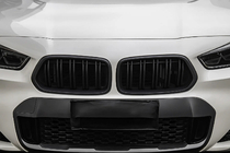 BMW X2 F39 2018–2023 M-Look nierroosters (mat zwart) foto 1