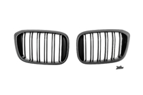 BMW X4 G02 2018– Niergrille M-Look (2018-2021, mat zwart) foto 2