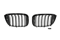 BMW X4 G02 2018– Niergrille M-Look (2018-2021, mat zwart) foto 5