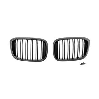Niergrille M-Look (2018-2021, mat zwart) BMW X4 G02 2018– foto 2