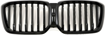BMW X3 G01 2018– Niergrilles 1 Bar (2021+, hoogglans zwart) foto 2