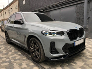 BMW X3 G01 2018– M-Look nierengrille (2021+, hoogglans zwart) foto 1