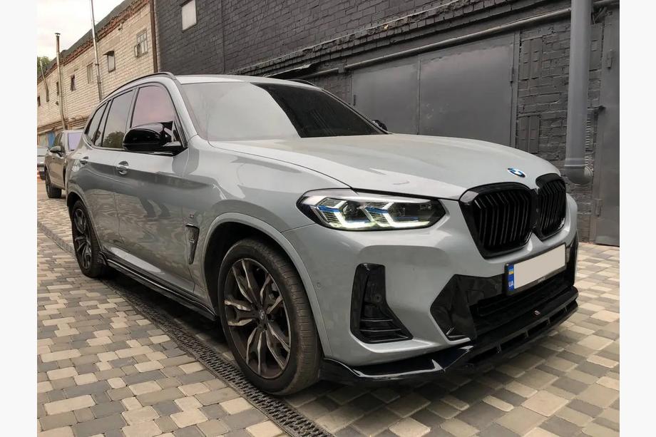 BMW X3 G01 2018– M-Look nierengrille (2021+, hoogglans zwart) Image