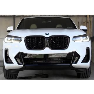 Niergrilles Diamond Black (2021+, zwarte omlijsting) BMW X3 G01 2018– foto 1