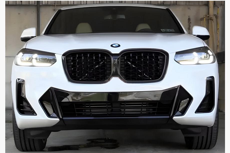 BMW X3 G01 2018– Niergrilles Diamond Black (2021+, zwarte omlijsting) Foto 1