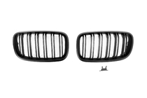 BMW X5 E70 2007–2013 M-Look nierroosters (mat zwart) foto 3