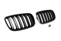 BMW X5 E70 2007–2013 M-Look nierroosters (mat zwart) foto 5